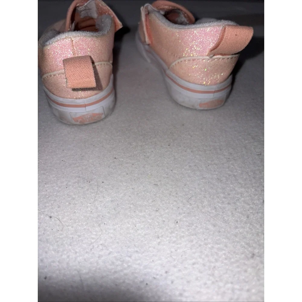 Vans Toddler Slip On Glitter Shoe Size 6